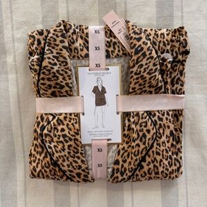 Victoria’s Secret Leopard Print Pajama Set